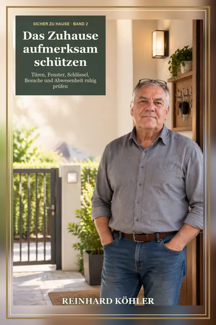 Cover: Sicher zu Hause: Das Zuhause aufmerksam schützen – Reinhard Köhler
